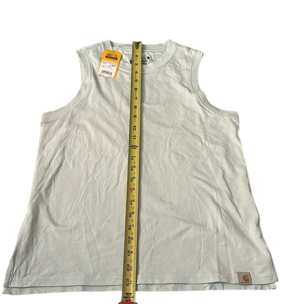 NWT Carhartt Women’s Relaxed Fit Lightweight Tank - Picture 8 of 8